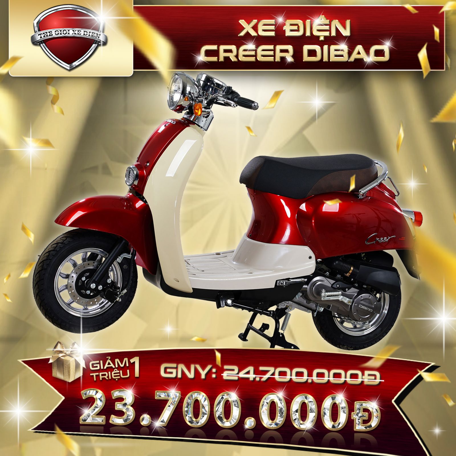 Xe ga 50cc Creer Dibao