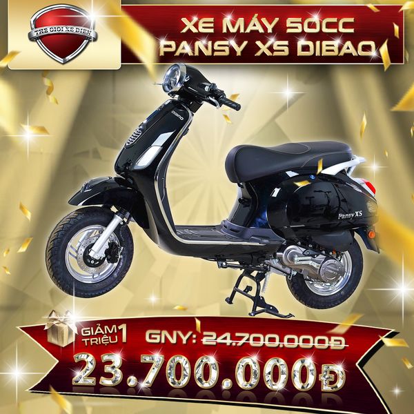 Xe ga 50cc Vespa Dibao Pansy XS