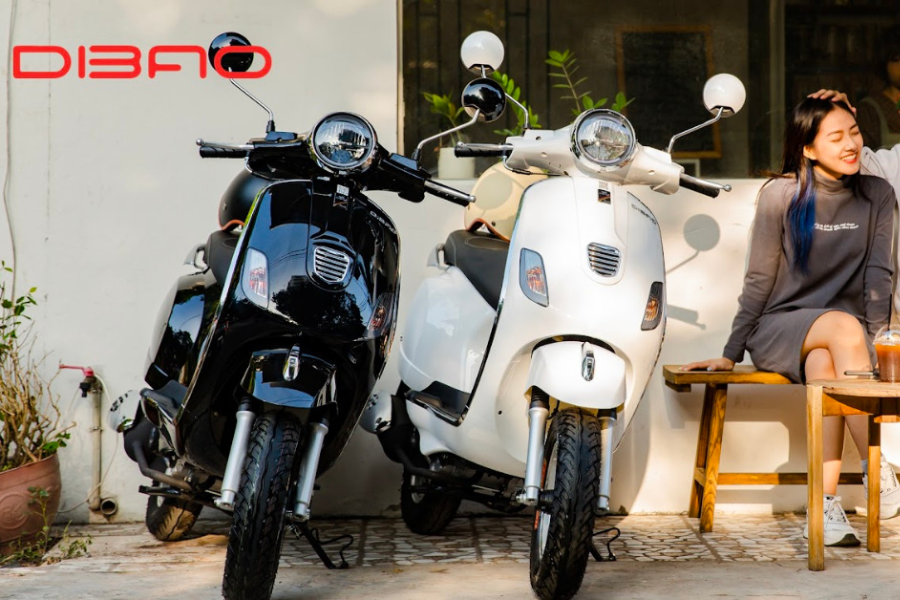 Đi bao xa cùng Dibao - xe máy tay 50c cho học sinh nữ