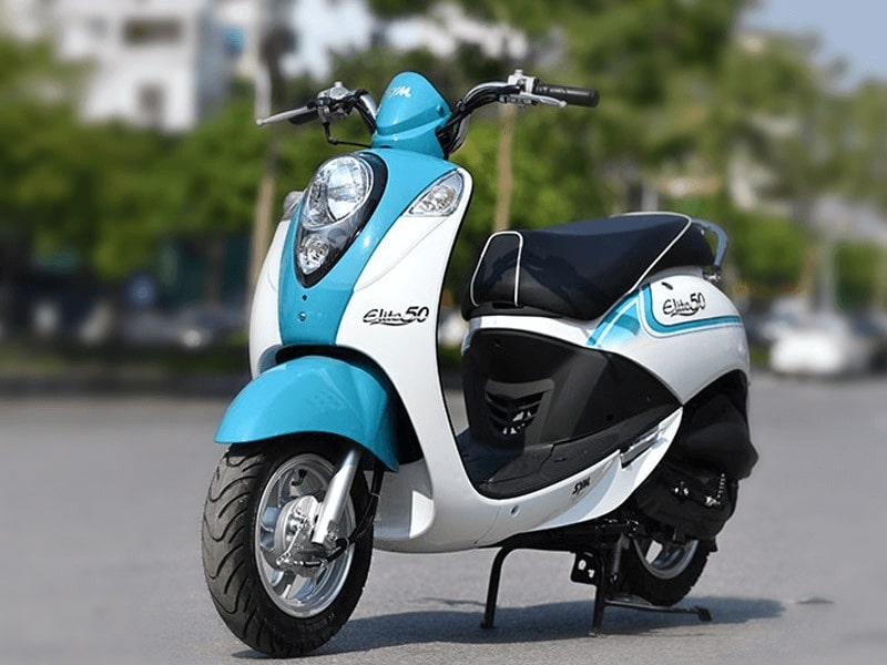 Xe máy 50cc SYM Elite nữ tính, thanh lịch
