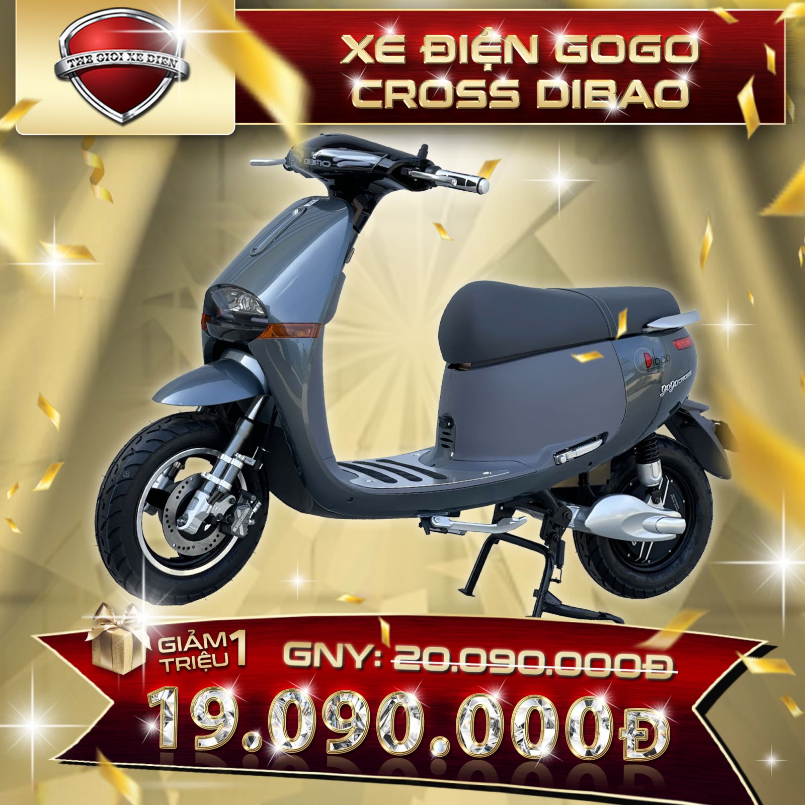 Xe máy điện Gogo Cross