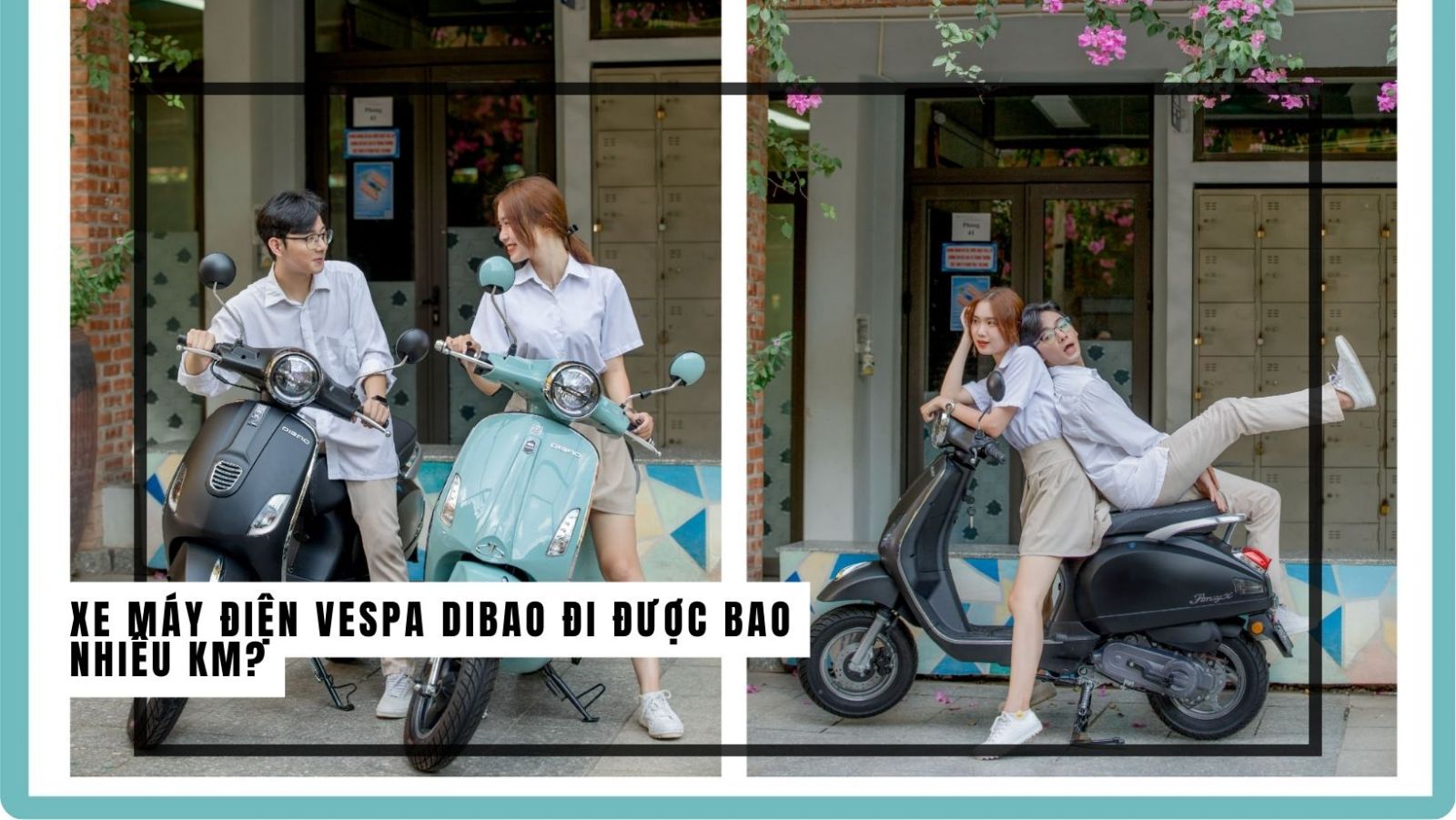 xe máy điện Vespa Dibao