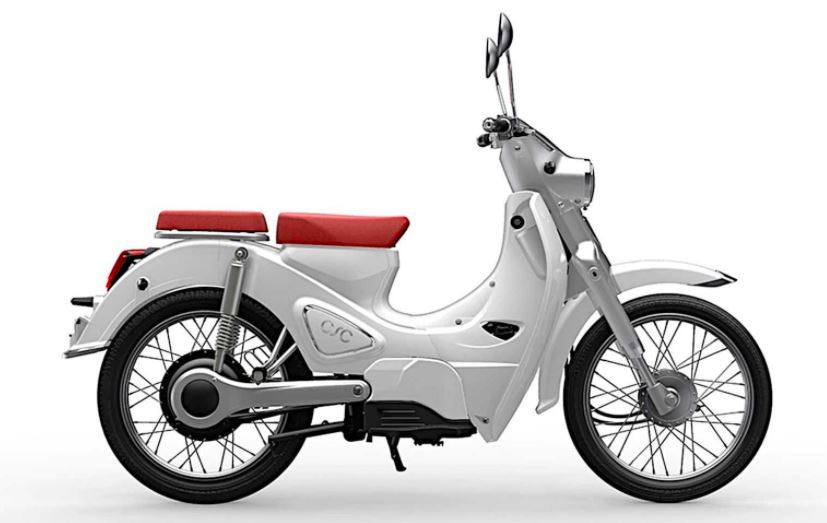 Mẫu xe Honda Super Cub Electric cực mới lạ!
