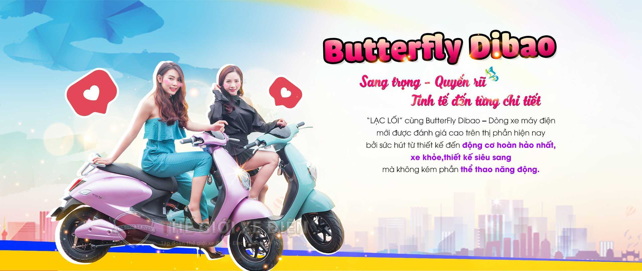 xe máy điện butterfly dibao
