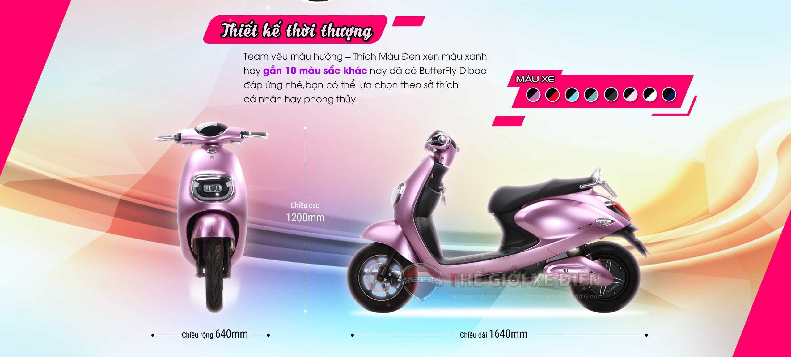 xe máy điện butterfly dibao