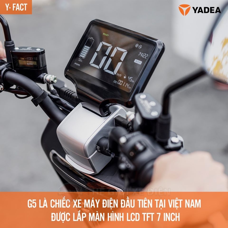 xe máy điện yadea G5 chính hãng