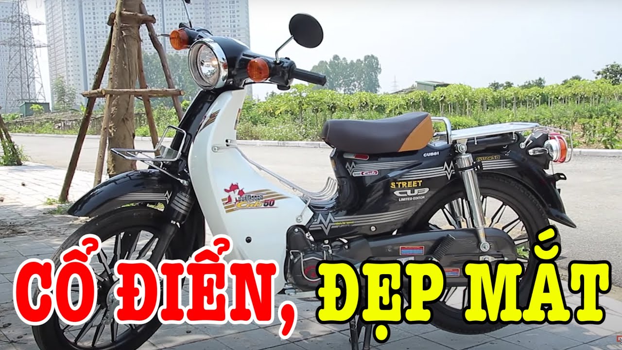 Xe Máy 50cc Cub Thái Lan Vành Đúc | Nhập Khẩu Chính Hãng Hyosung