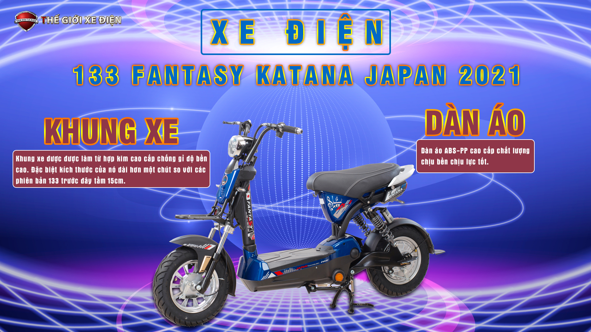 xe điện 133 fantasy katana