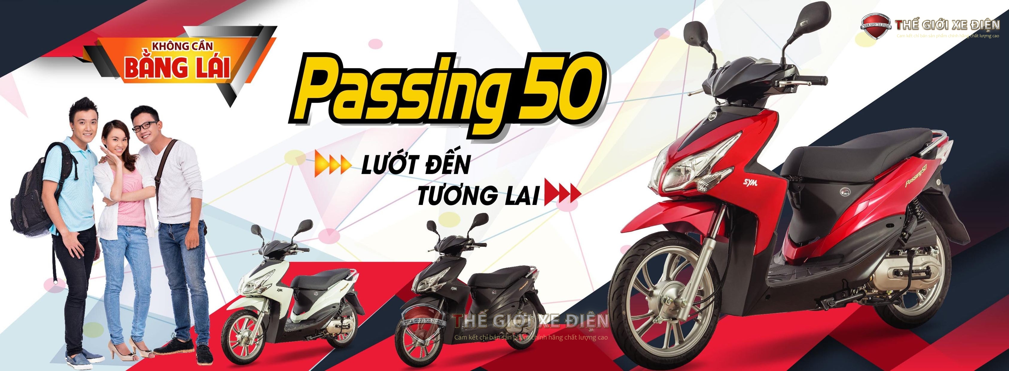 xe ga 50cc sym passing cao cấp