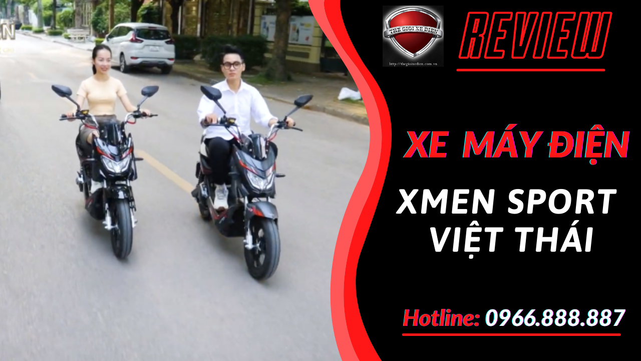 Xe Máy Điện Xmen Sport Việt Thái Phong Cách Thể Thao Giá Siêu Rẻ 2022 | Thế Giới Xe Điện