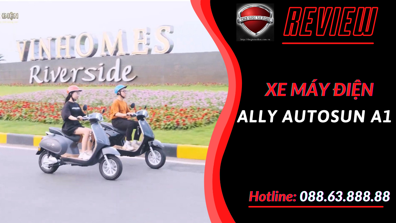 Xe Máy Điện ALLY AUTOSUN A1 - Lựa Chọn Thông Thái | Thế Giới Xe Điện