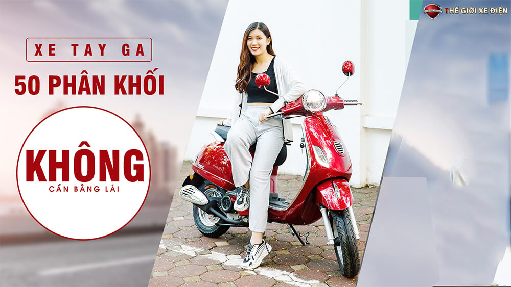 Xe Ga 50cc VespaS Dibao Pansy XS Chất Lượng Cao