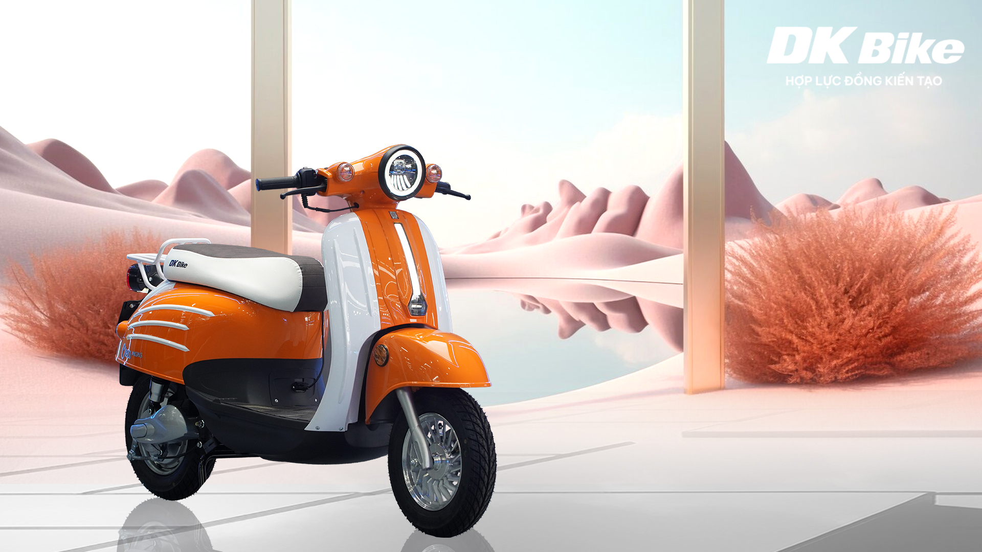 Xe máy điện Crea Mono DKBike Sự Khác Biệt Tạo Nên Đẳng Cấp