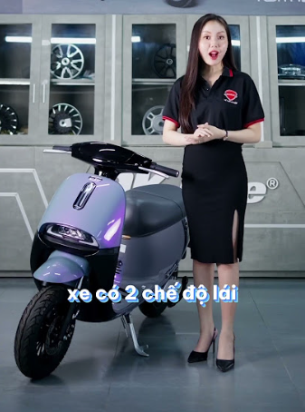 Xe máy điện mà sánh ngang với Rolls Royce