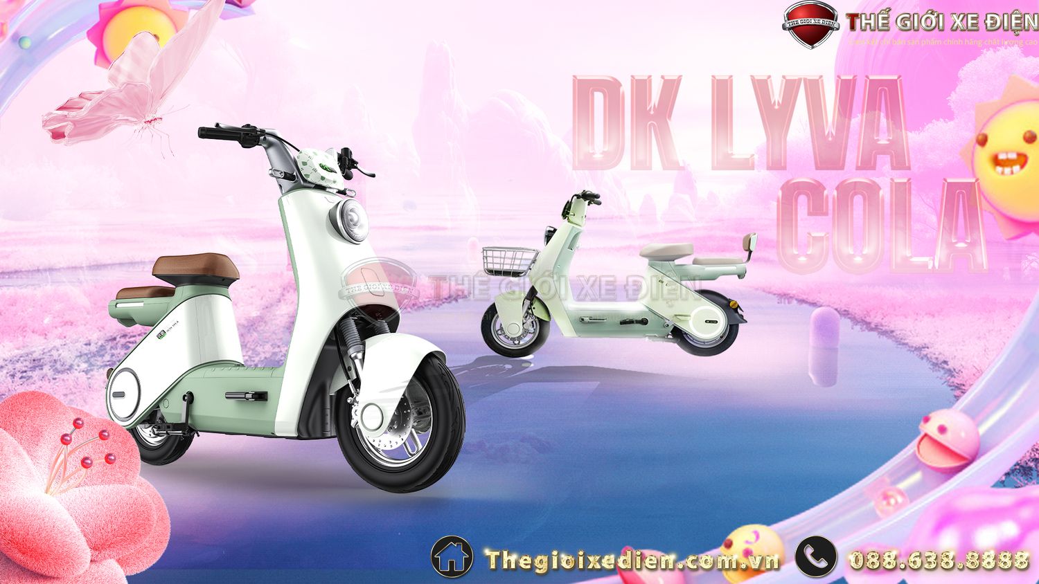 Xe đạp điện DK Lyva Coca có gì nổi bật?