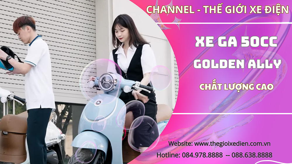 Xe Ga 50cc Golden Ally Japan 2023 Chất Lượng Đến Từ Thương Hiệu Nhật