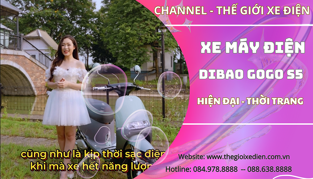 [Video Giới Thiệu] Xe Ga 50cc Dibao Gogo S5 Sang Trọng Tinh Tế Hiện Đại