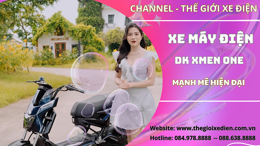 [Giới Thiệu] Xe Máy Điện Dk Xmen One Đẳng Cấp Đồng Hồ Điện Tử