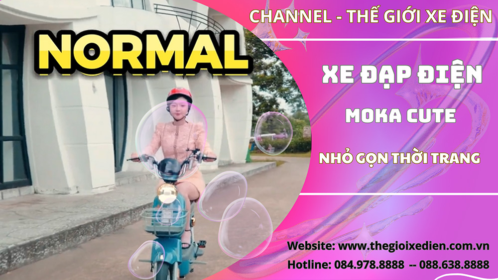 Xe Đạp Điện Moka Cute Đời Mới Nhất 2024