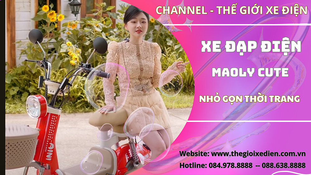 Xe Đạp Điện Maoly Aini Có Loa Bluetooth