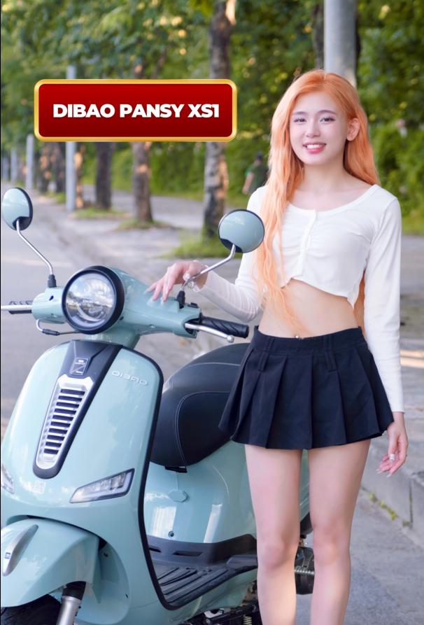 [Giới Thiệu Xe] Xe Ga 50cc Dibao Pansy XS1 Neo Pro
