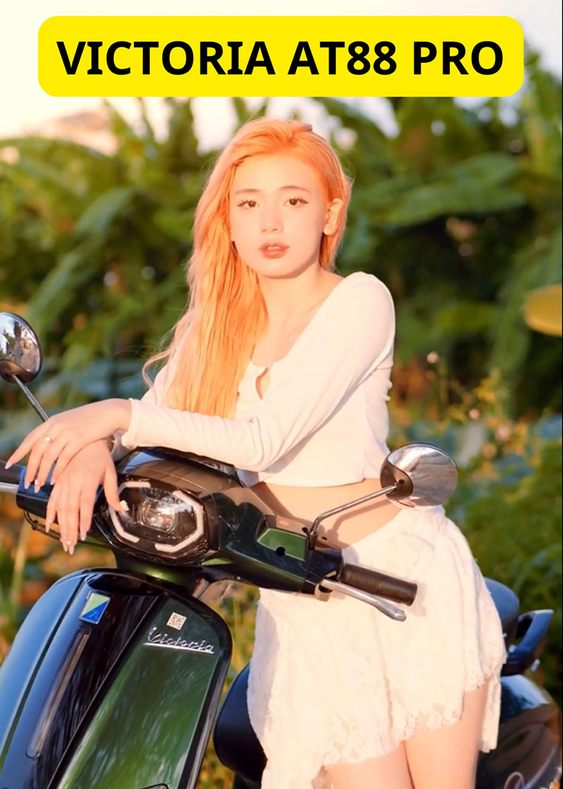 [Giới Thiệu] Xe Ga 50cc Victoria AT88 Pro #tgxd #victoria