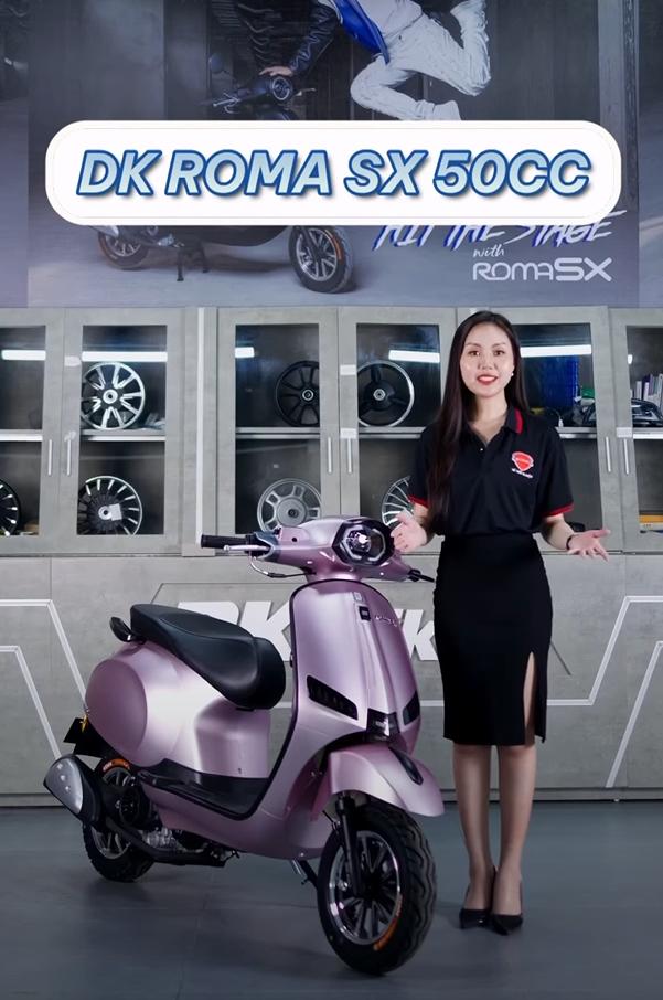 Dk Roma SX V 50cc sang trọng, lịch lãm và quý phái