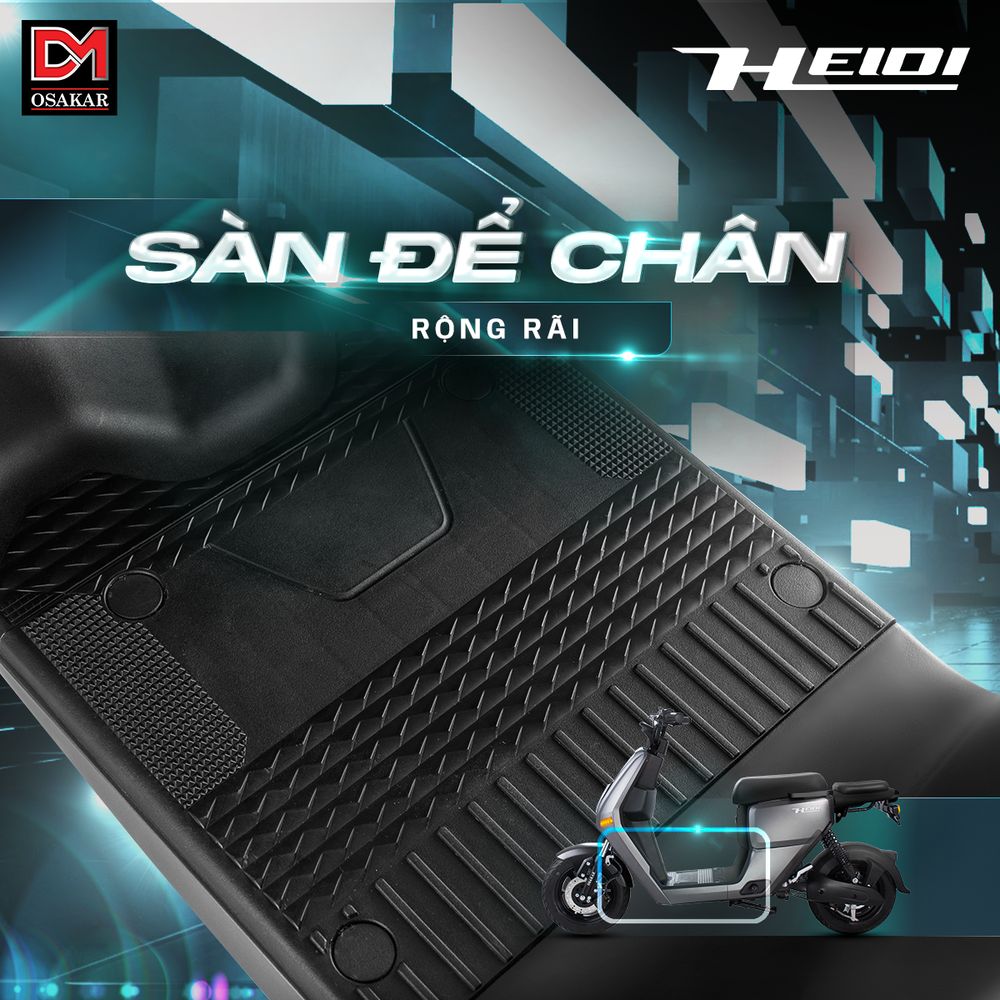 xe đạp điện osakar heidi