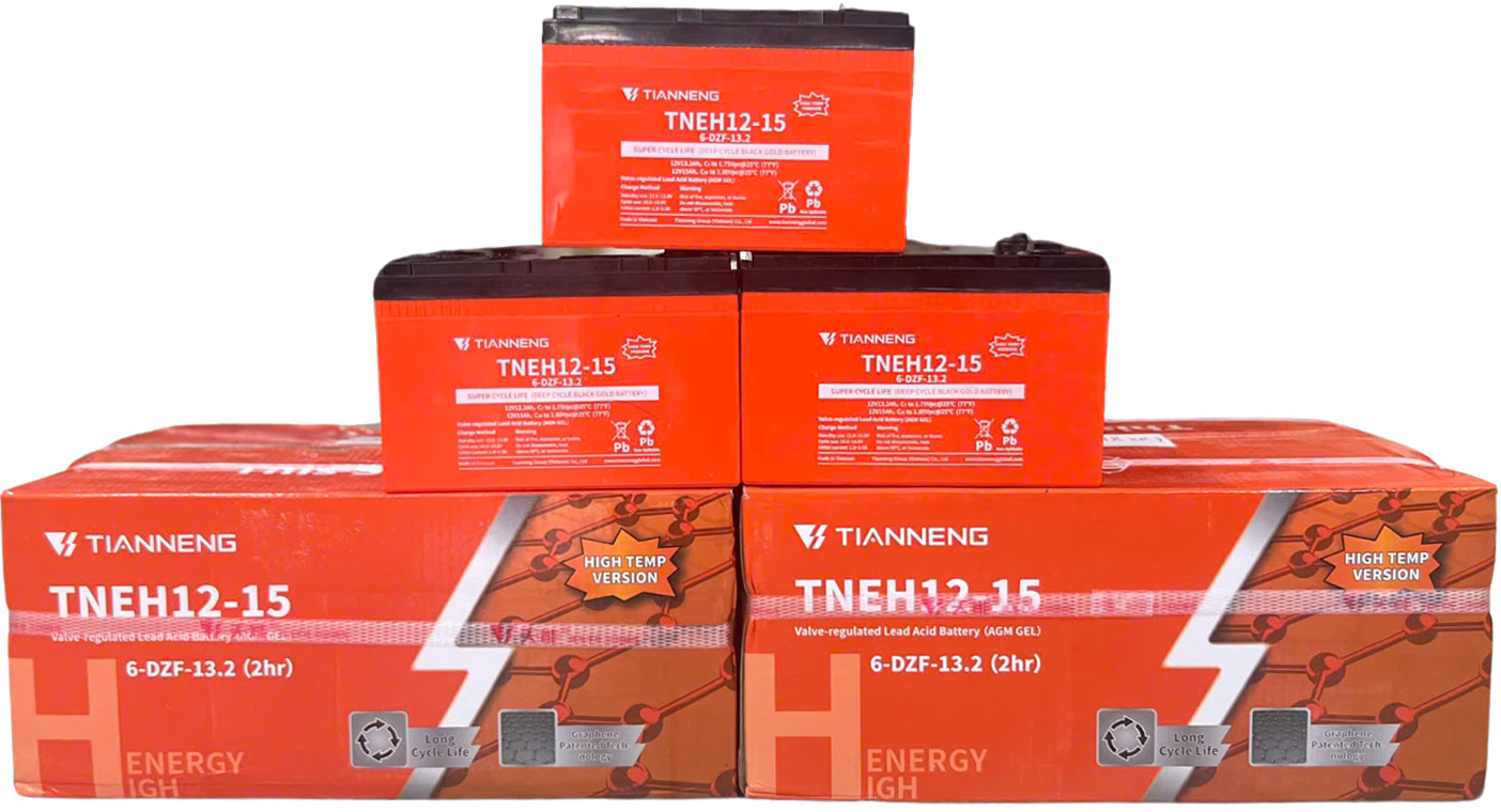 Bộ 4 Ắc Quy TAILG 13Ah Thay Tại Nhà Miễn Phí 100%