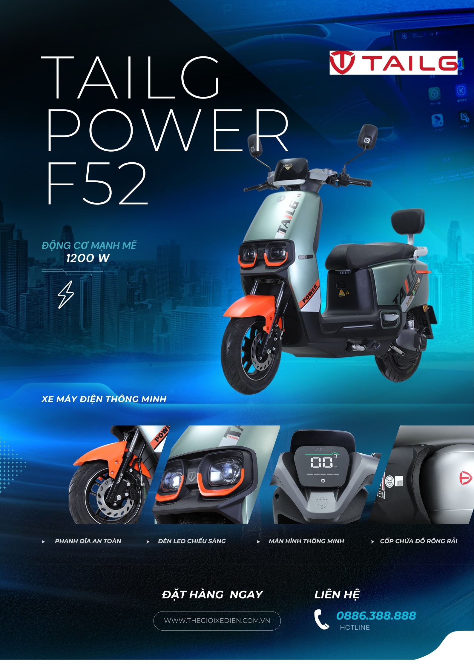 TAILG POWER F52