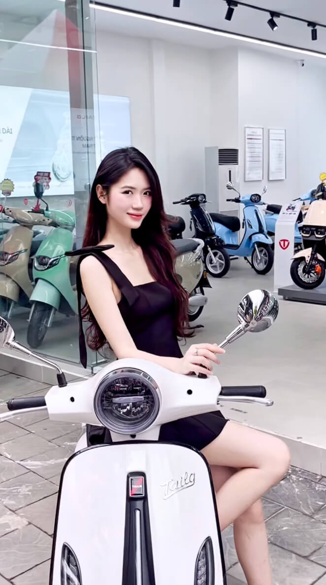 Xe máy điện Tailg Vespas R51 – Mẫu xe chân ái cho phái đẹp!