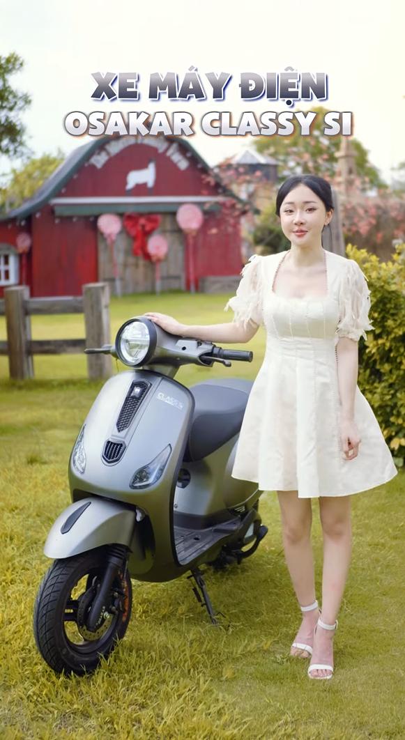 Xe Máy Điện OSAKAR CLASSY SI Chuẩn Gu Thanh Lịch