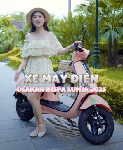 Xe Máy Điện Osakar Nispa Lumia Hiện Đại Từ Thiết Kế Đến Công Nghệ
