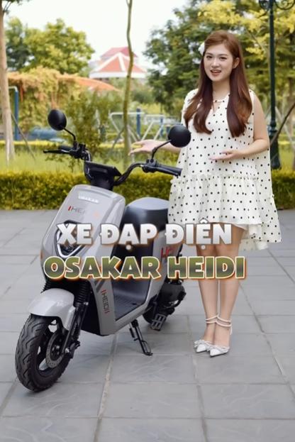Xe Đạp Điện Osakar Heidi Phong Cách Trẻ Trung Năng Động