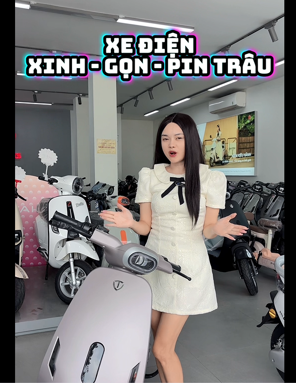 Xe Đạp Điện Tailg Hotgirl GR55 Vừa Xinh Vừa Xịn