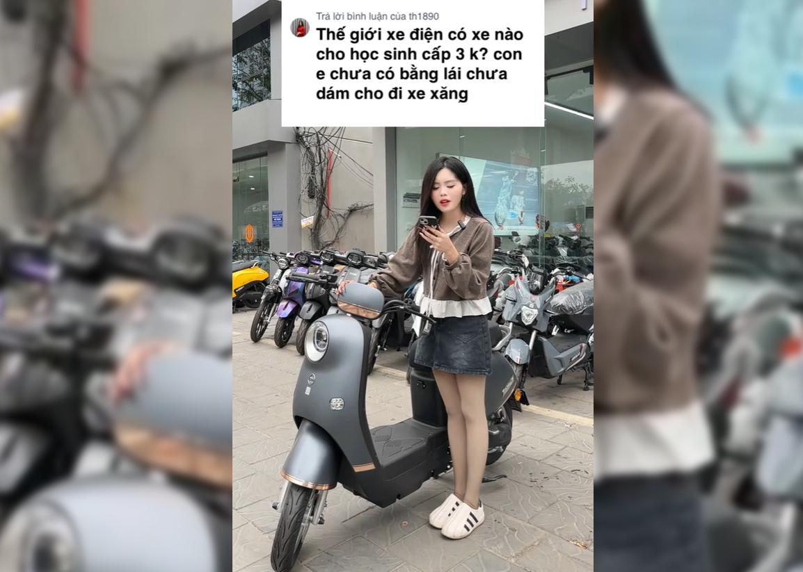 Xe Đạp Điện Dibao Rosa Cho Học Sinh Cấp 3 Không Bằng Lái
