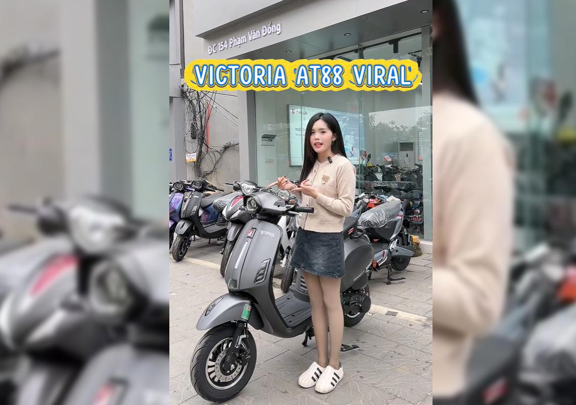 Xe Ga 50cc Victoria AT88 Viral Không Bằng Lái