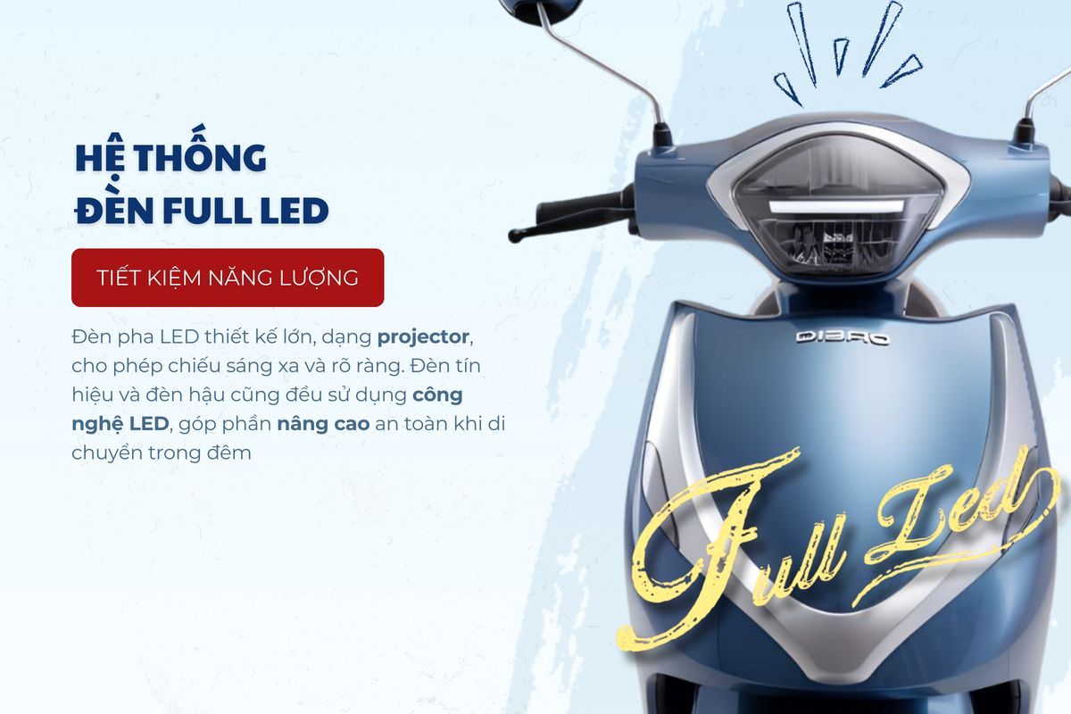 Xe Máy Điện Dibao LS007 - Thế Giới Xe Điện