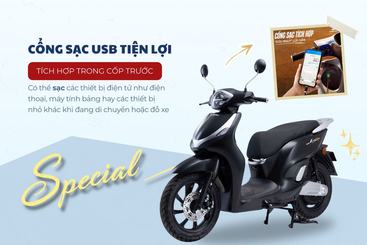 Xe Máy Điện Dibao LS007 - Thế Giới Xe Điện