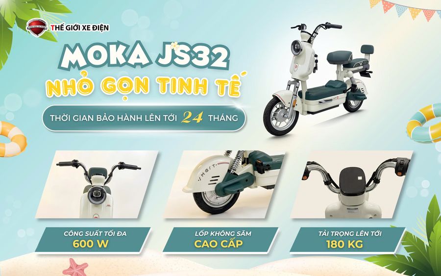 Xe Đạp Điện Tailg Moka JS32