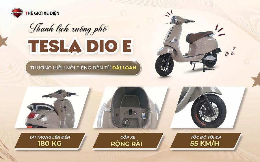 Xe Máy Điện Dibao Tesla Dio E