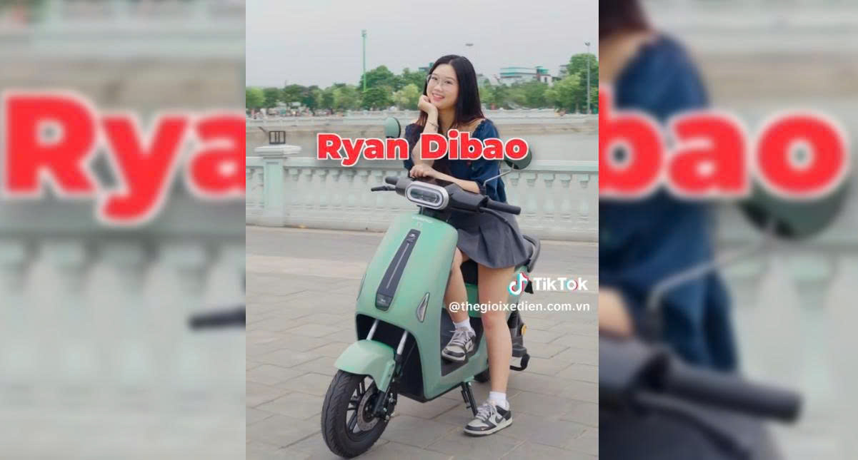 Xe Đạp Điện Dibao Ryan Nhỏ Gọn Cốp 18 Lít