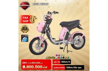 Xe đạp điện Nijia Dibao 2016- phiên bản cải tiến giá chỉ 8.800.000 vnđ