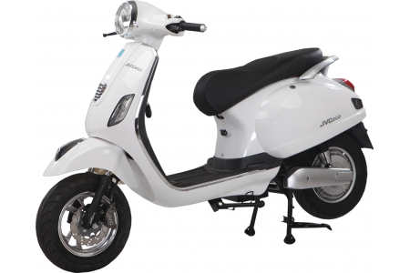 Xe Máy Điện JVC Vespas Đèn Tròn Phanh Đĩa