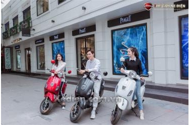 Đánh giá xe máy điện Vespas Dibao Pansy 2019