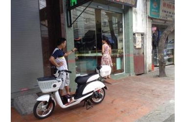 Xe đạp điện Honda A8 siêu bền được vận chuyển về Chợ hàng cũ, Hải Phòng