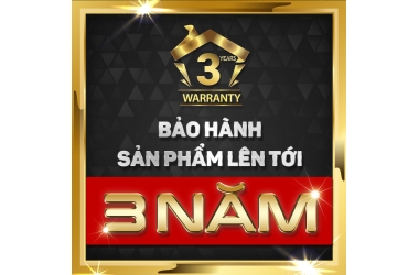 BẢO HÀNH SẢN PHẨM LÊN TỚI 3 NĂM ÁP DỤNG CHO TẤT CẢ CÁC LOẠI XE