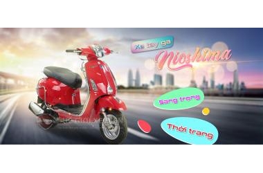 Xe Máy Tay Ga 50cc Nioshima Sang Trọng, Thời Thượng Và Đầy Tiện Nghi