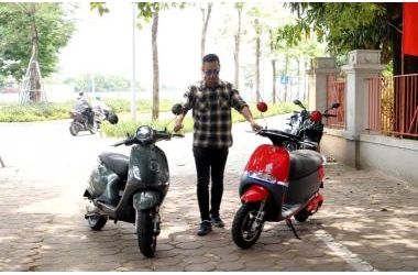 Review Xe Điện Đáng Mua Dành Cho Học Sinh - Vespa Pansy S Dibao và Gogo SS Dibao 2020