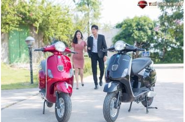 Đánh Giá Xe Máy Điện JVC Vespa Đèn Tròn Thời Thượng, Đẳng Cấp Dành Cho Phái Đẹp